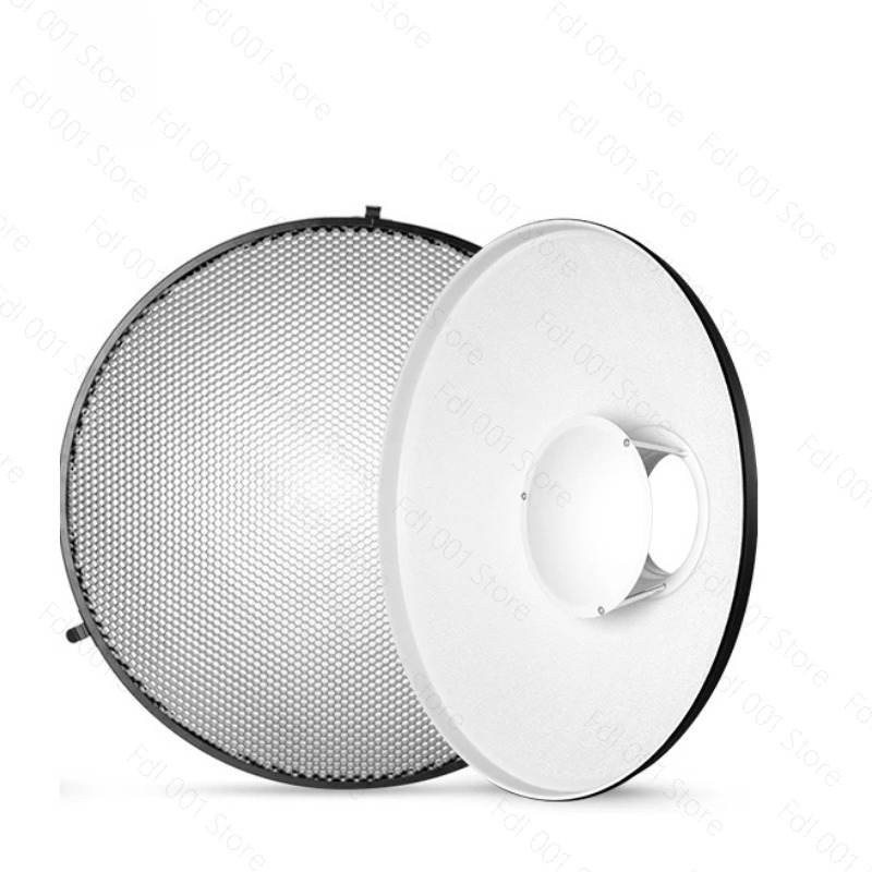 Beauty Dish 55Cm - Réflecteur de beauté blanc de 55