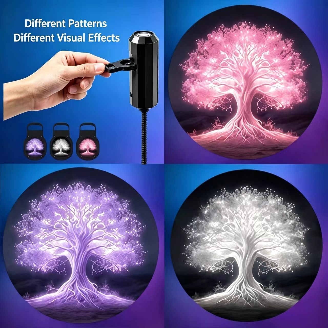 Photography Lighting Home - Projecteur Lumière Ambiante Arbre de Vie