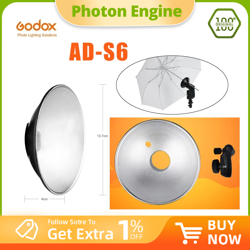 Beauty Dish 55Cm - Réflecteur portable de type parapluie Godox