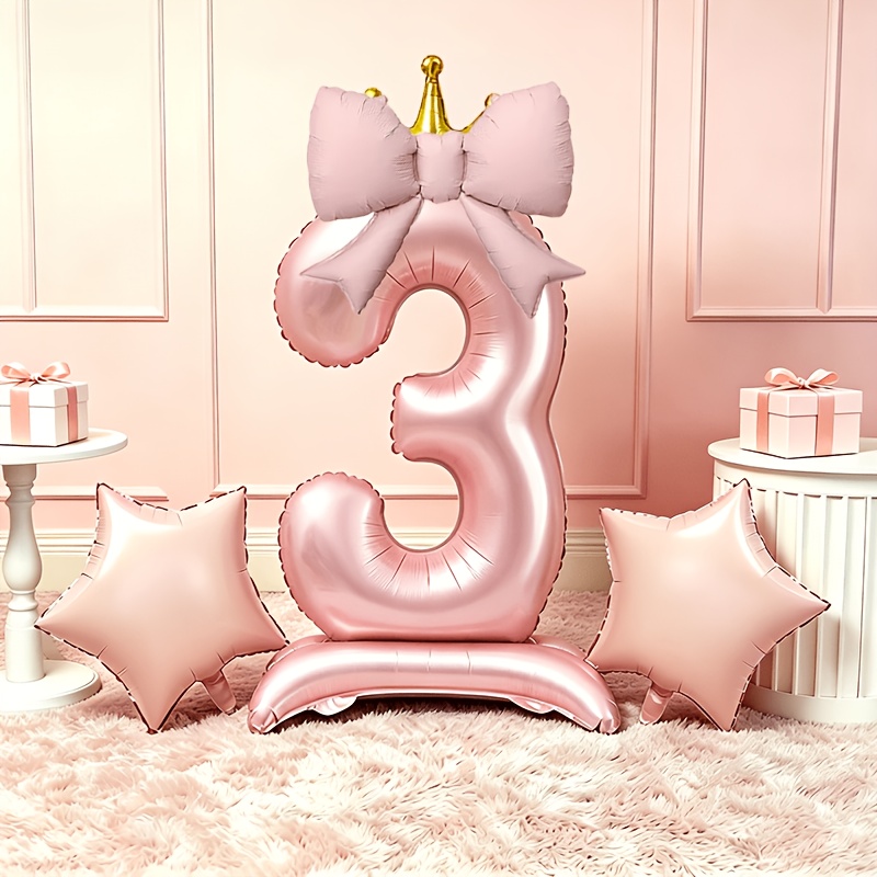 Makeup Photography Lighting - Ballons 3D rose clair de luxe