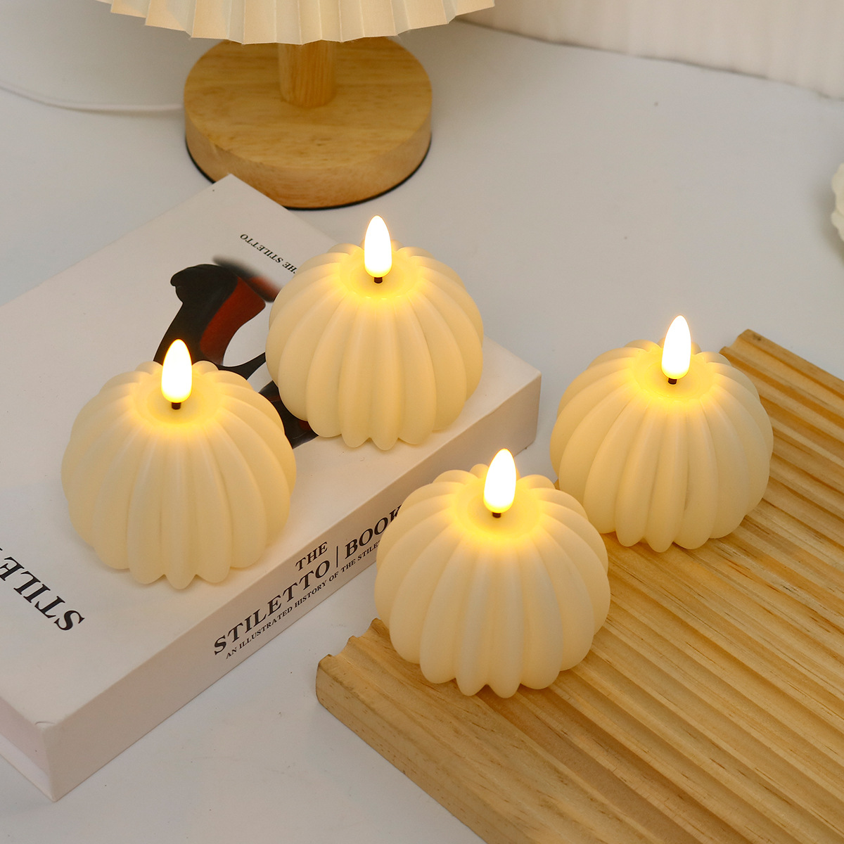 Bougie LED en forme de cube po - Photography Of Lighting avis et prix