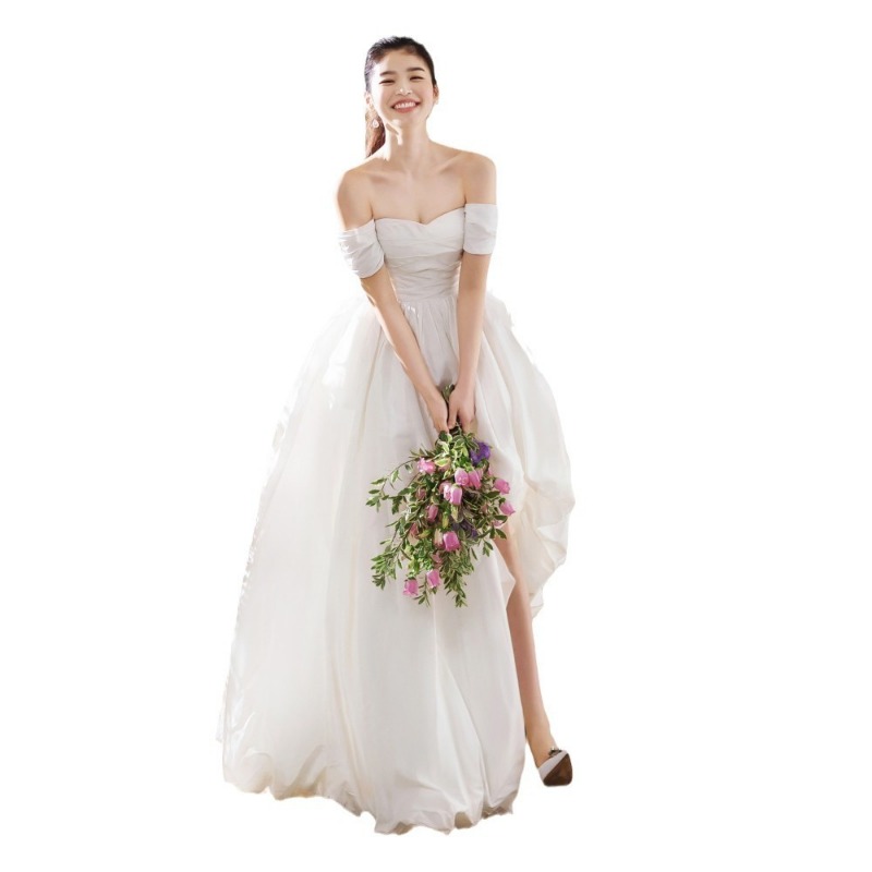 Robe de mariée simple à une ép - Photography Of Lighting avis et prix