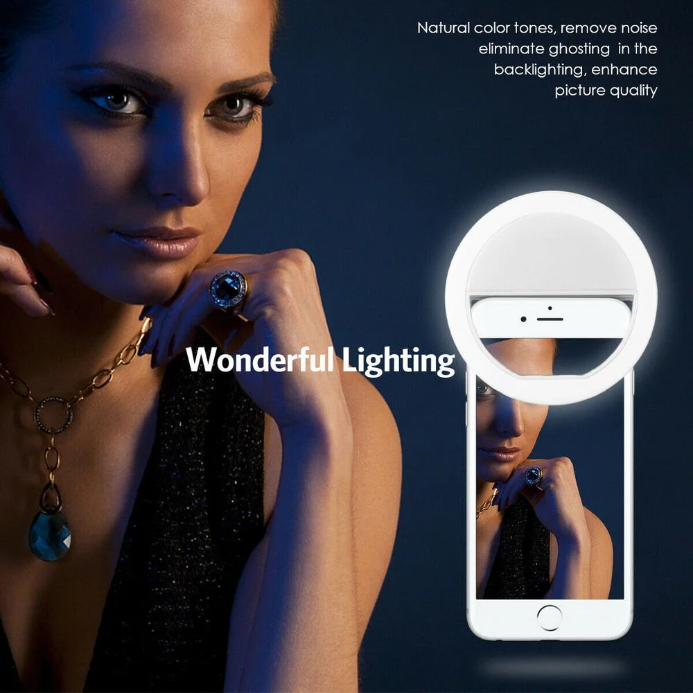 Lampe LED pour selfie, lumière - Photography Lighting Devices avis et prix