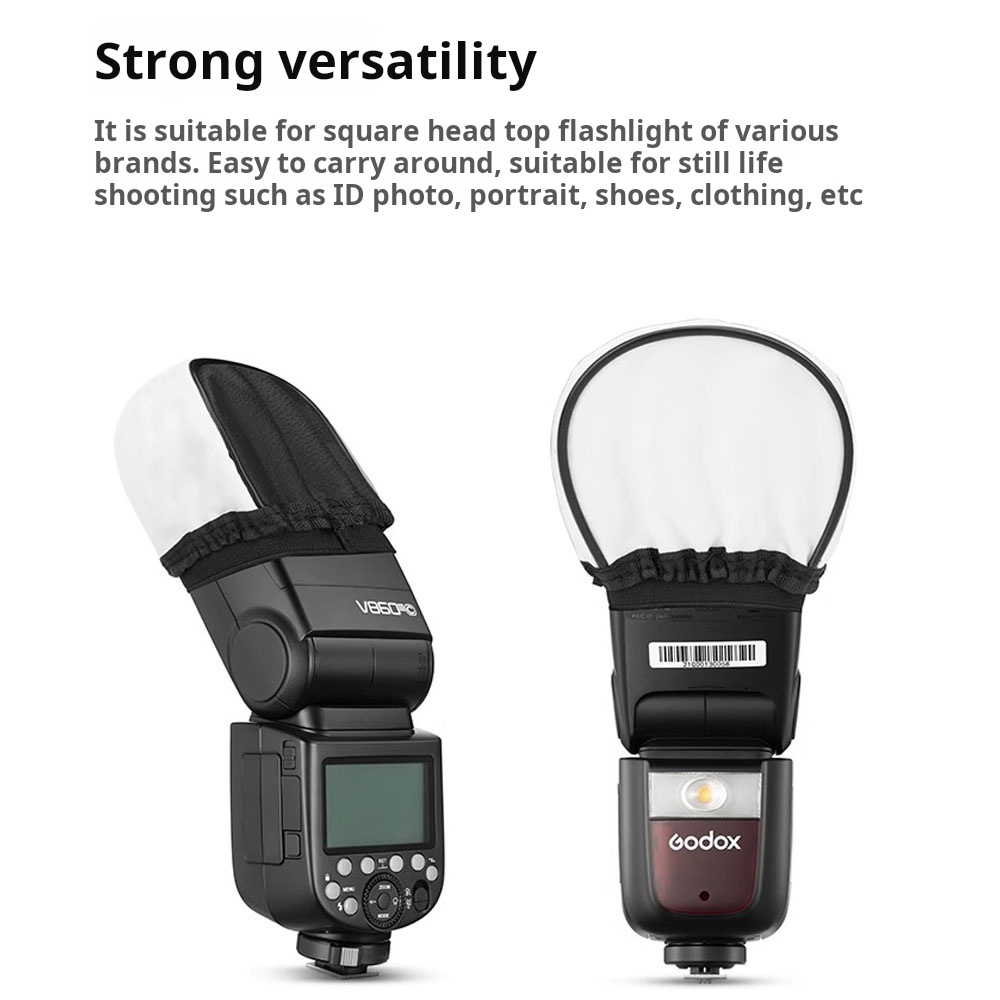 Diffuseur de rebond de Flash d - Godox Speedlite Flash avis et prix
