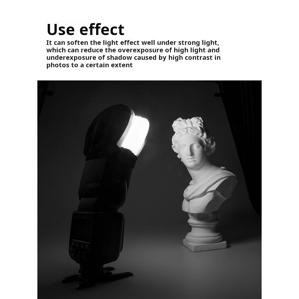 Diffuseur de rebond de Flash d - Godox Speedlite Flash avis et prix