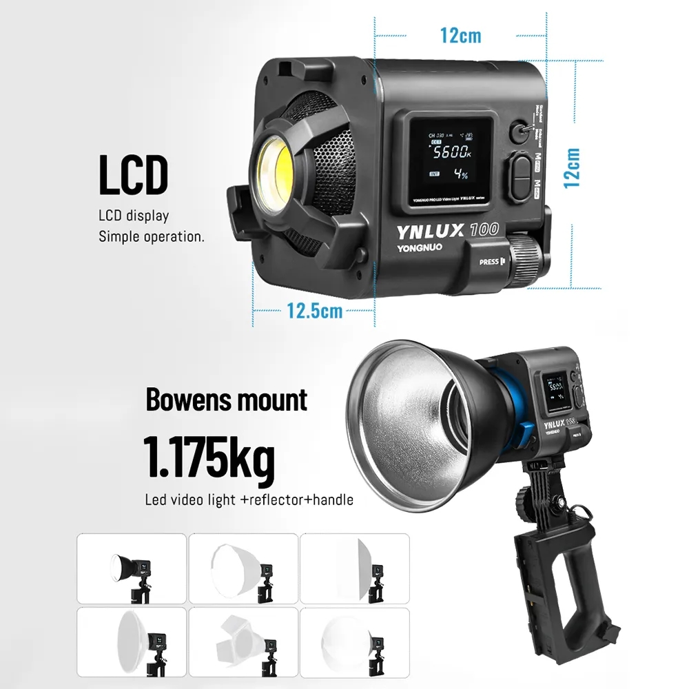 YONGNUO YNLUX100 100W 3200K-56 - Photography Of Lighting avis et prix