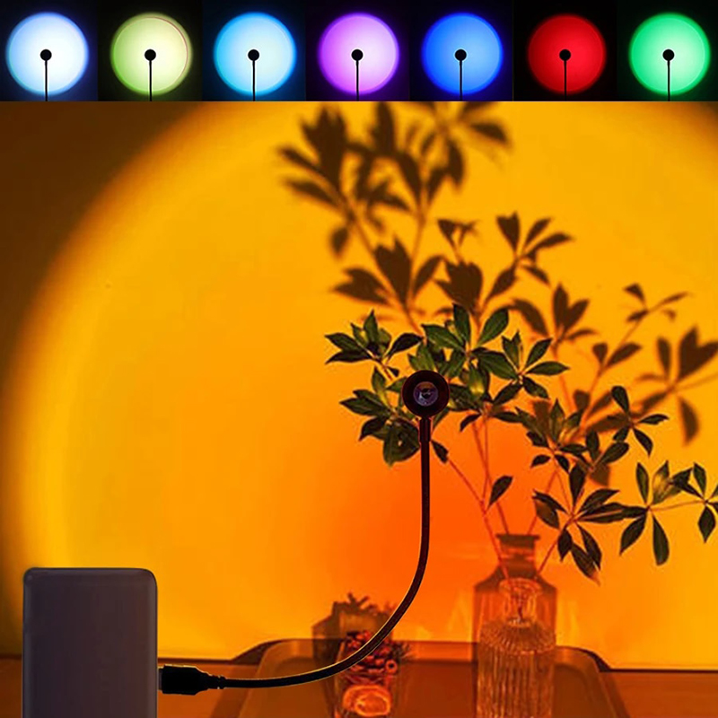 LED USB coucher de soleil lamp - Photography Lighting Home avis et prix