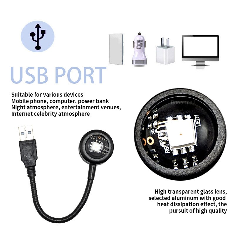 LED USB coucher de soleil lamp - Photography Lighting Home avis et prix