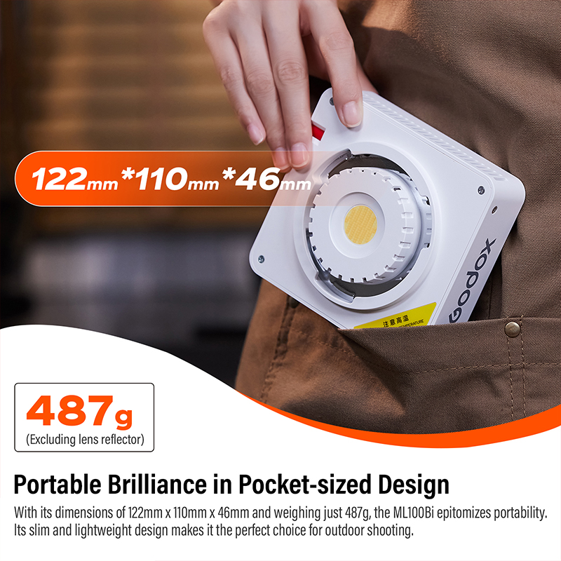 Godox ML100Bi/ML100R lumière L - Photography Lighting System avis et prix