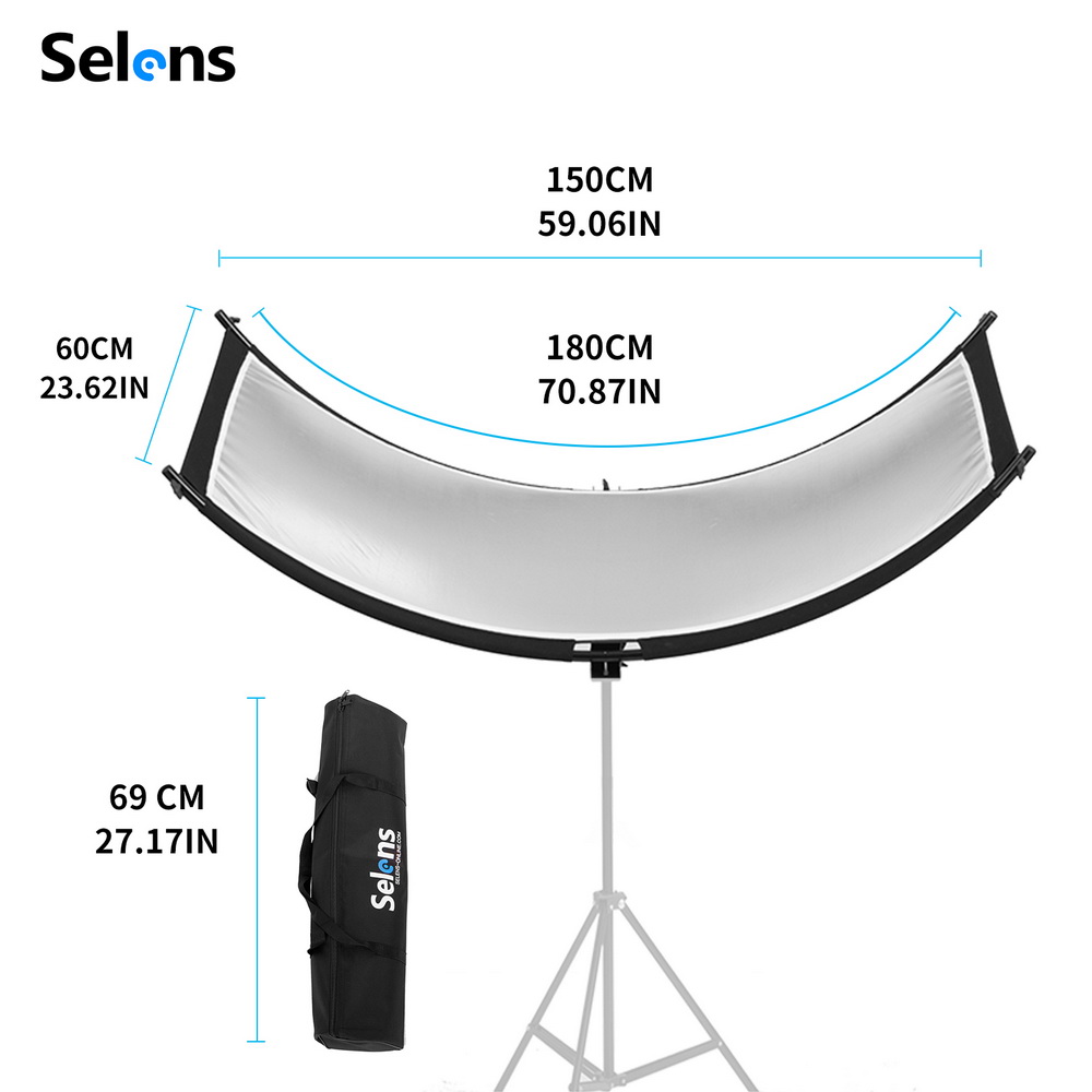 Réflecteur en U Selens Curved  - Beauty Dish 55Cm avis et prix