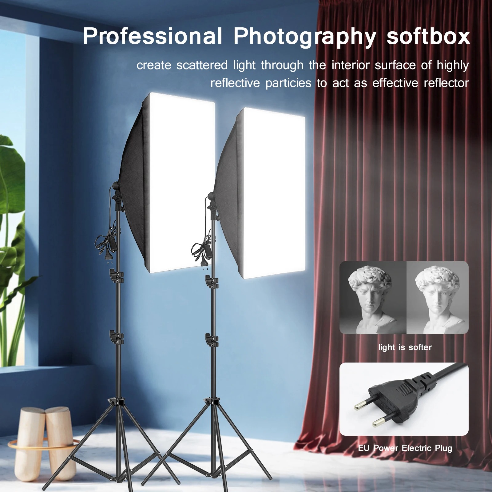 Boîte à lumière pour photograp - Photography Lighting System avis et prix