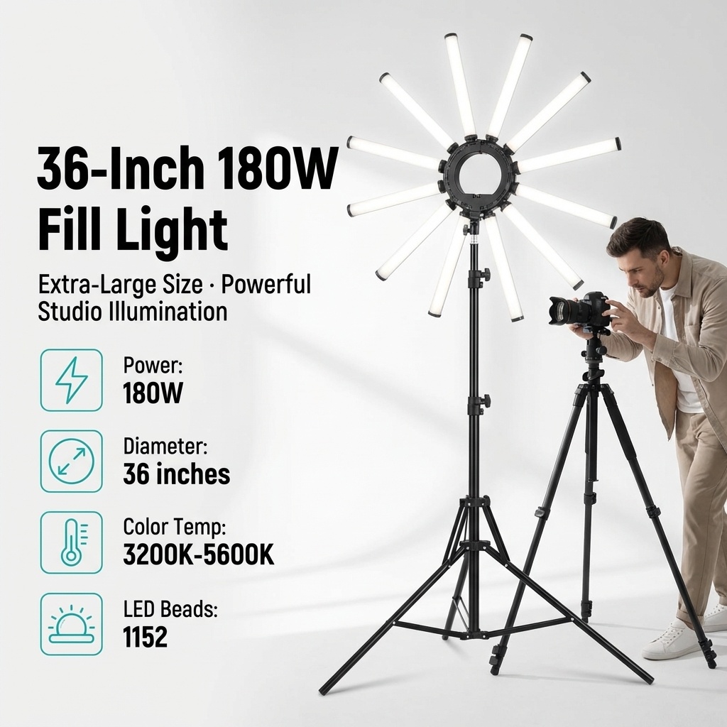 Kit d'éclairage photo multi-tu - Photography Lighting For Studio avis et prix
