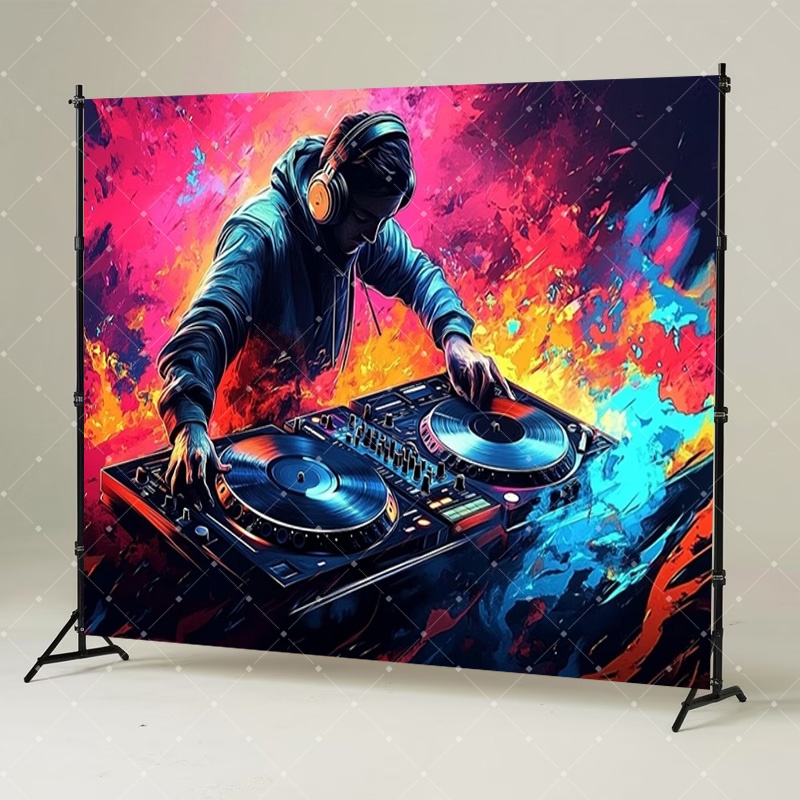 Décoration de fête DJ Hip Hop, - Photography Lighting For Studio avis et prix