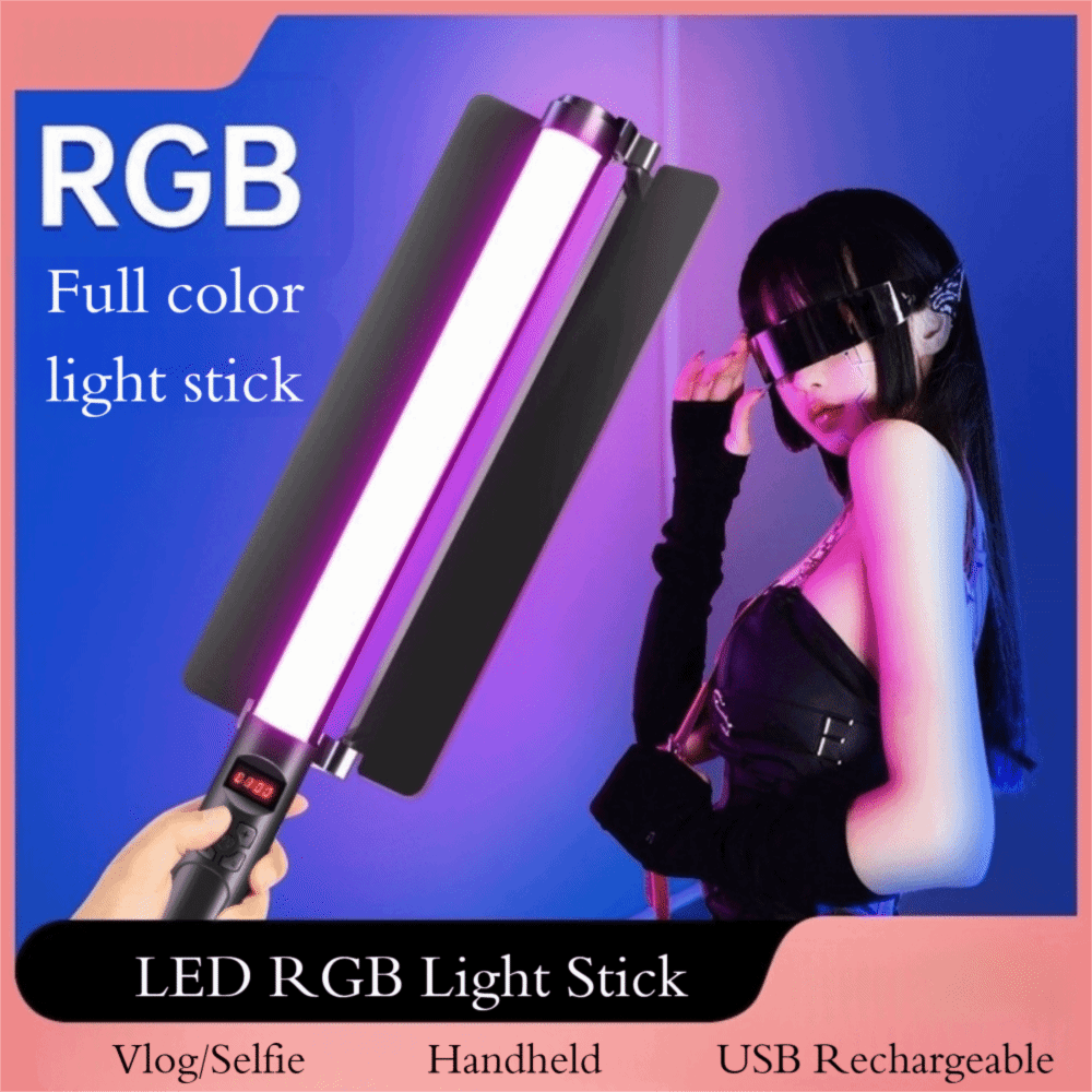 Bâton lumineux LED RGB coloré, - Photography Lighting For Studio avis et prix