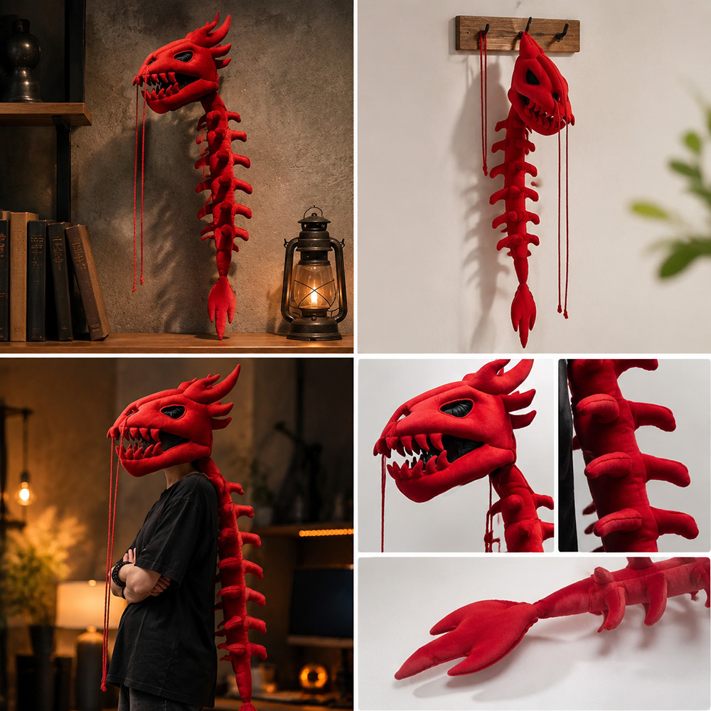 Masque de tête de dinosaure en - Photography Lighting Home avis et prix