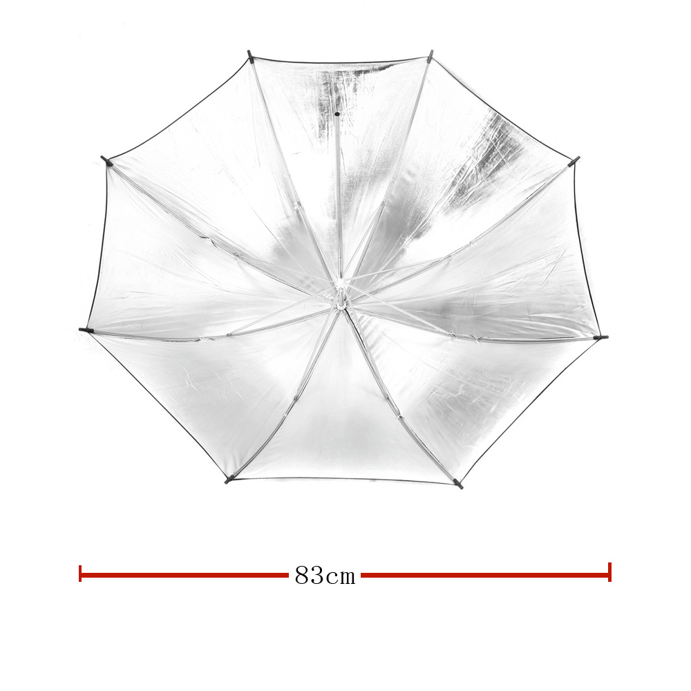 Parapluie réflecteur noir et a - Photography Lighting System avis et prix